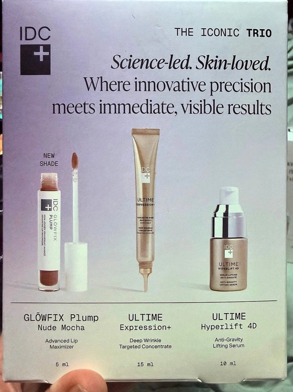 IDC The Iconic Trio Skincare Trio New with tags